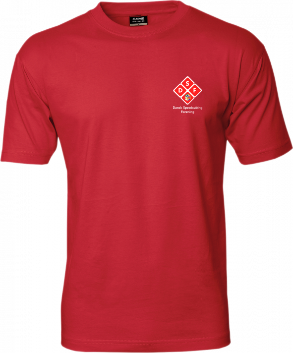 ID - Dsf Cotton T-Shirt Adults - Rosso